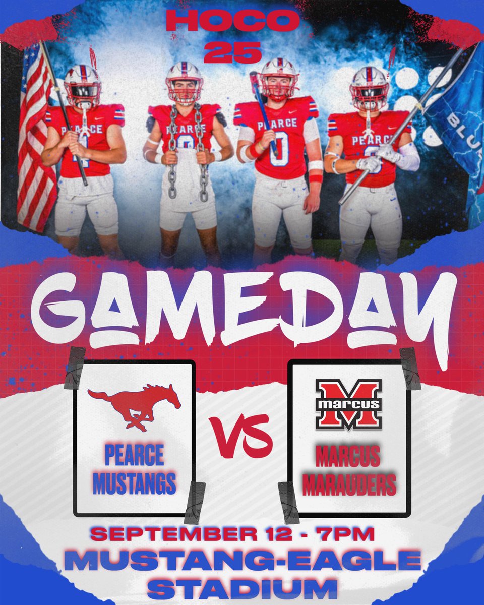 Homecoming #gameday🏈 we host Marcus tonight 7PM at Mustang-Eagle Stadium USA theme, set you there! #isi