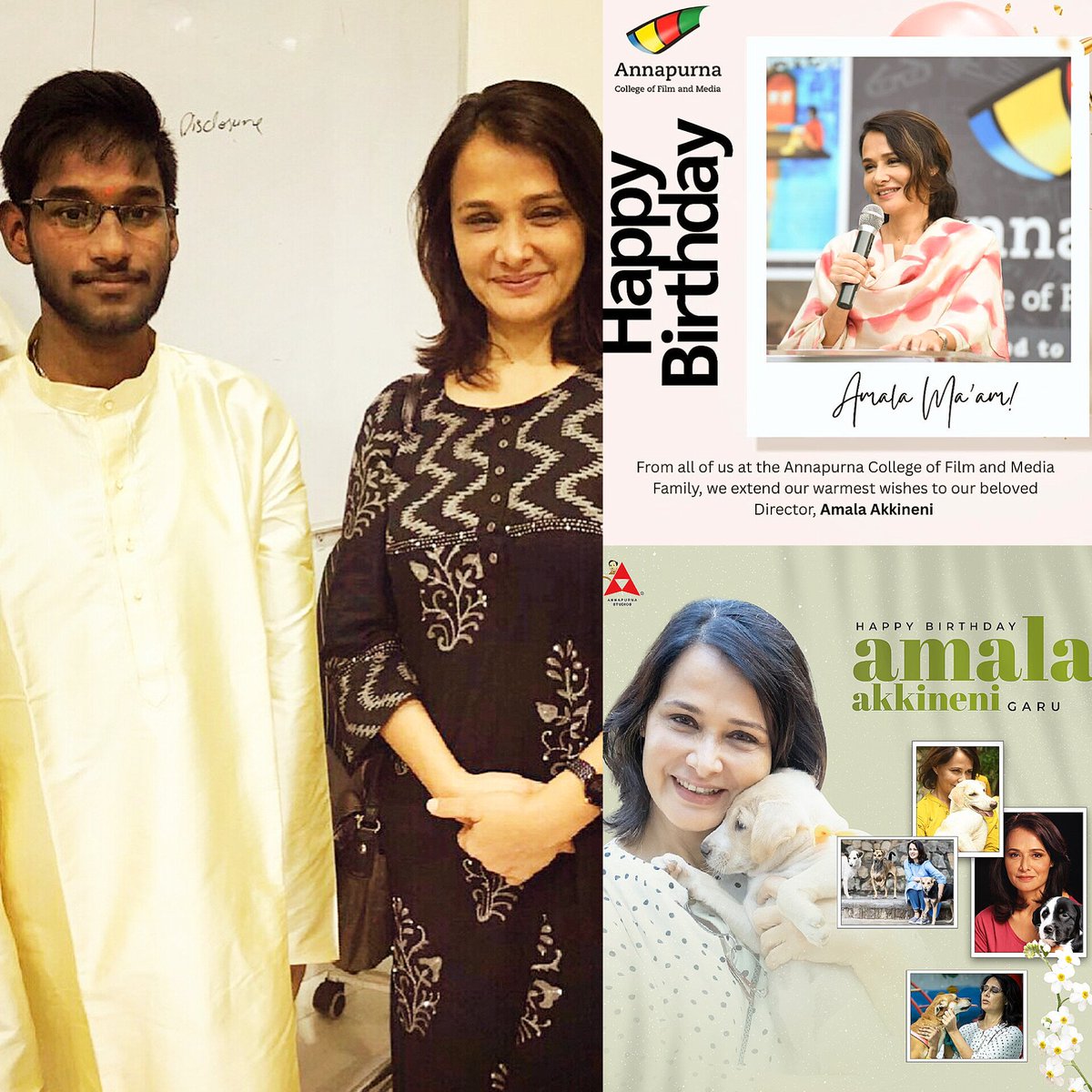 HBD To Our <a href="/acfmofficial/">Annapurna College of Film and Media</a> Director <a href="/amalaakkineni1/">Amala Akkineni</a> Madam <a href="/AnnapurnaStdios/">Annapurna Studios</a> <a href="/iamnagarjuna/">Nagarjuna Akkineni</a> <a href="/chay_akkineni/">chaitanya akkineni</a> <a href="/AkhilAkkineni8/">Akhil Akkineni</a> <a href="/AkkineniFcArmy/">𝐀𝐤𝐤𝐢𝐧𝐞𝐧𝐢 𝐅𝐚𝐧𝐬 𝐀𝐫𝐦𝐲</a> #HBD #HappyBirthday #happybday #AkkineniAmala #bb27 #CharlieKirk #helevier #DesafioDelSigloXXI #lacasadealofoke #อิงล็อต #眠れる森の美女 #englot