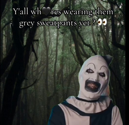 Feed is just too dang dark. I think we need some grey sweatpants season posts to lighten things up a little.