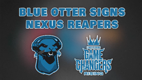 [OFFICIAL] NACL organization and Team Liquid partner Blue Otter 🇺🇸 enter LoL Game Changers Rising with the acquisition of Nexus Reapers.

🇨🇿 Emerrin
🇱🇹 Karina
🇩🇪 TIFA
🇮🇹 Ghidi
🇳🇱 Dunneboshond

🗓️ They kick off their LGC Rising run vs Galions Pearl 🇫🇷 this Sunday @ 1pm CEST