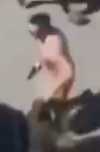 In2ThinAir's tweet photo. 🚨ALERT! MAN seen with apparent HANDGUN running from the crowd after Charlie Kirk was shot!  🤯 https://t.co/Vzjjm56OPH