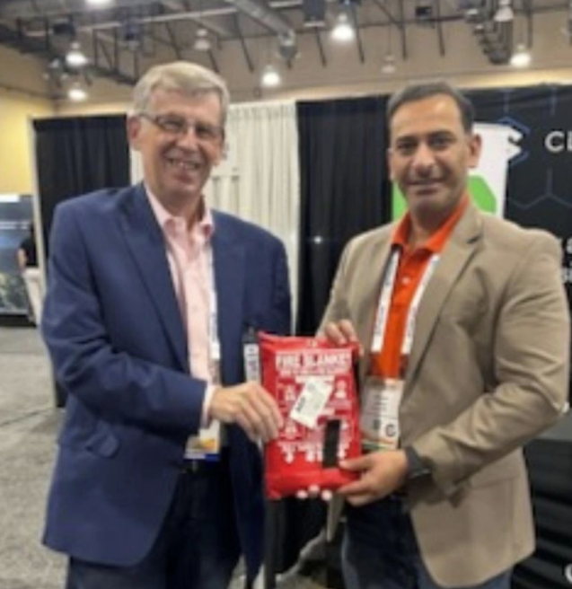 Northtxacp's tweet photo. Winner! Another lucky Association of Continuity Professionals Member won a free fire blanket! Remember we are all winners at the Disaster Recovery Journal Fall Conference gifted with the most valuable prize of all, knowledge, connections and lasting friendships.

#preparedness https://t.co/7UGeoYTltO