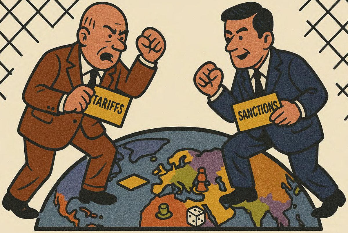 President Trump’s recent call to EU countries to impose tariffs of up to 100% on China and India in an effort to force Russian president Putin to end the war in Ukraine is a prime example of the geoeconomic sparring defining this era. I explore this dynamic in
