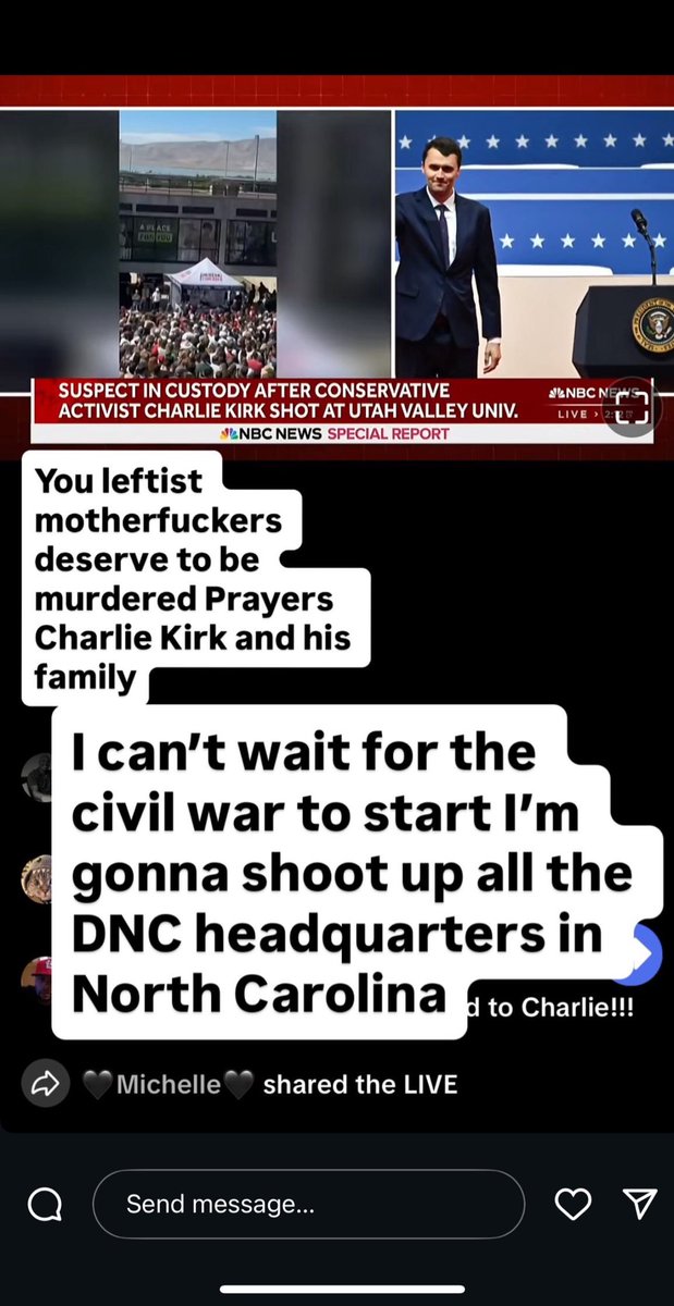 For anyone concerned that it’s only coming from one side. (Cropped his username out for his own sake)