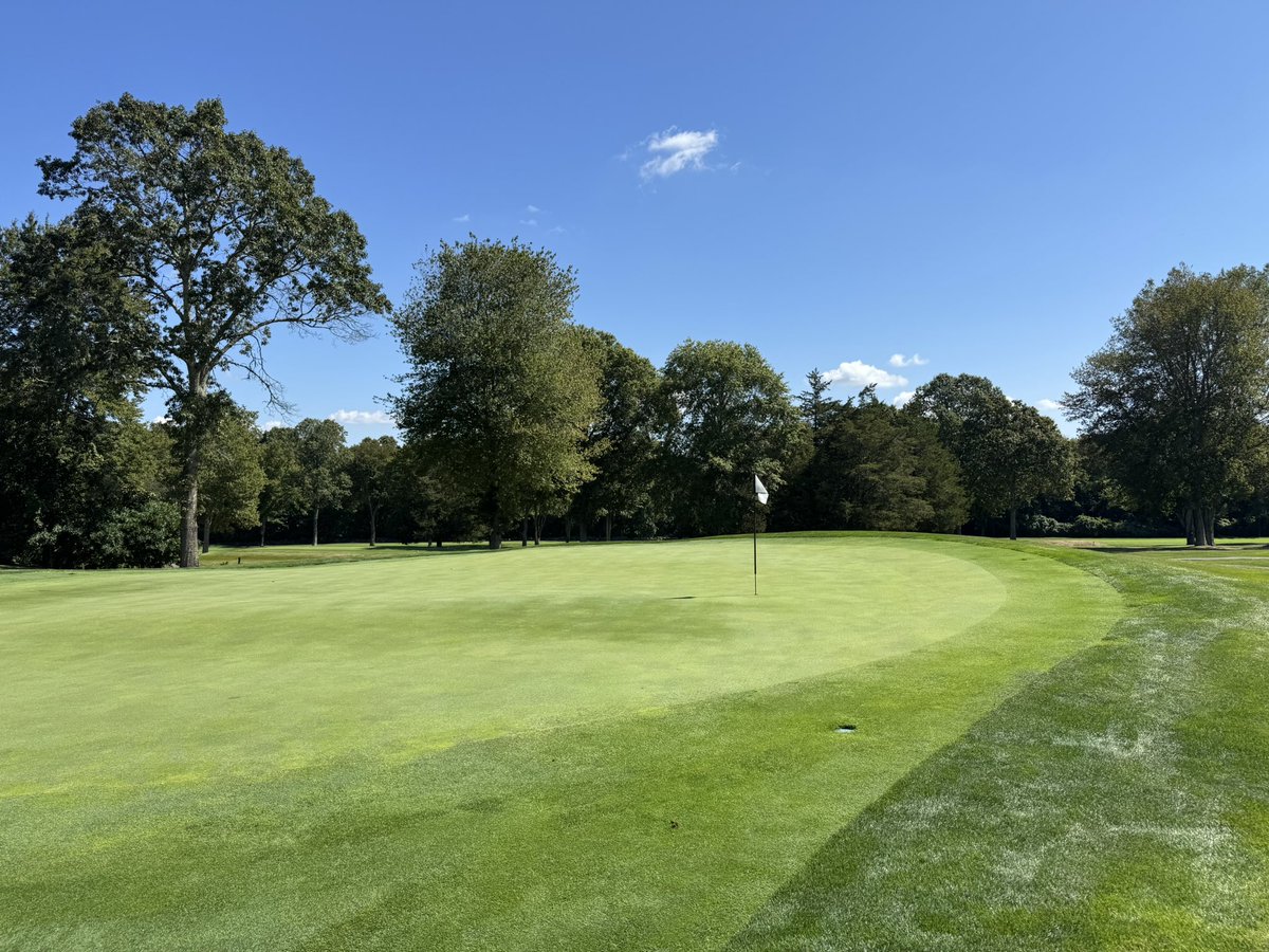 Final 1 day MG of the season, course is showing well with many battle scars to repair this fall; fortunate to have such a strong team 👏🏻 <a href="/CAGCS1929/">CAGCS</a> #CTMafia