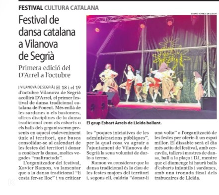 Esbart Arrels de Lleida tweet media