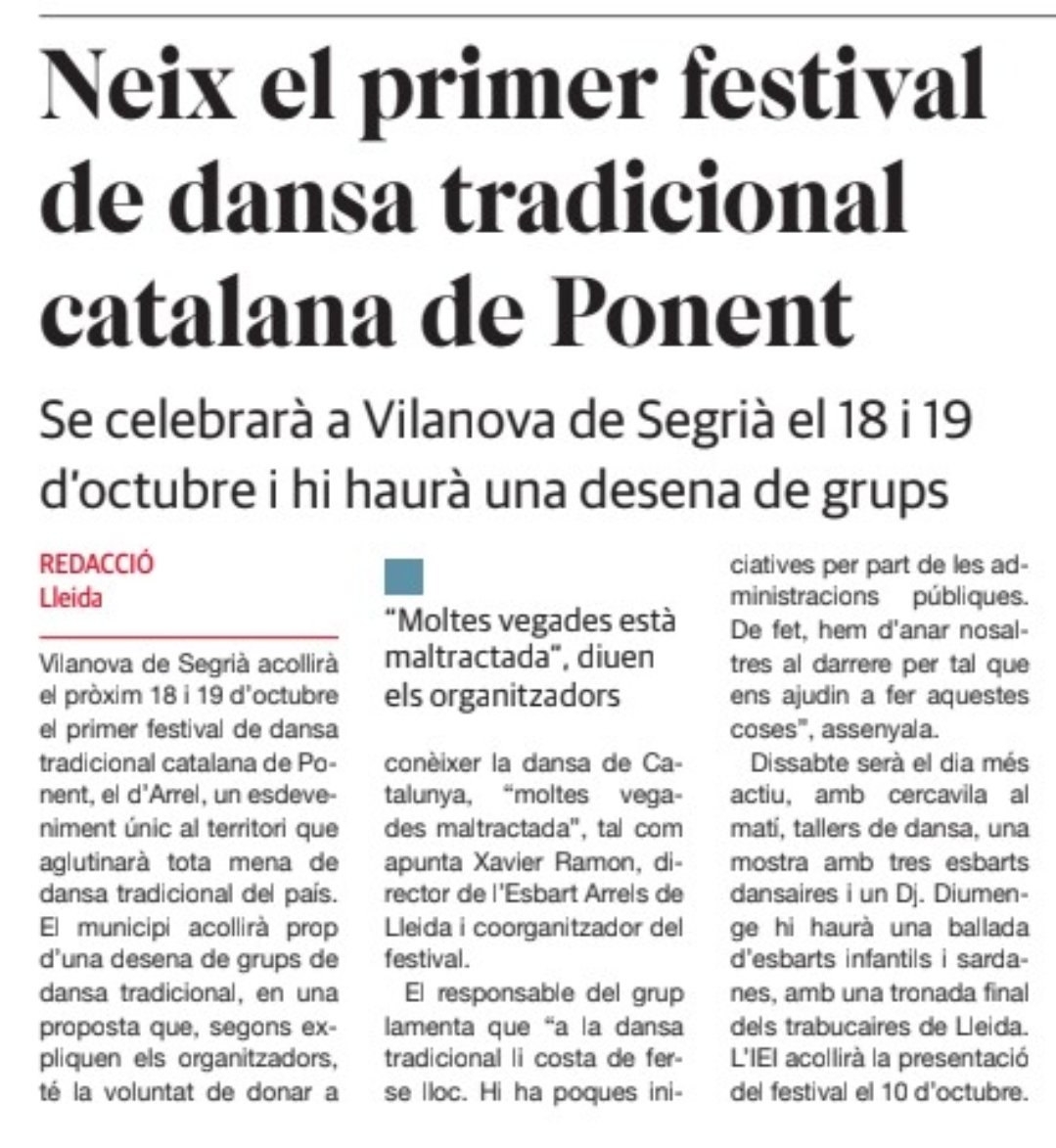 Esbart Arrels de Lleida tweet media