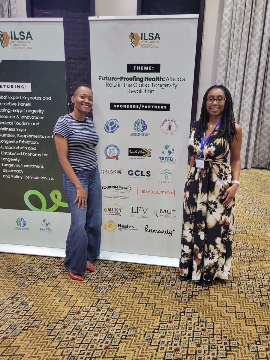 Rejuve_AI's tweet image. Back in Africa 💜✨
Our CEO @zolliedollie is representing @Rejuve_AI at the International Longevity Summit Africa for the third year running.
This event always feels special — bringing together brilliant minds from across the world while highlighting Africa’s unique role in the…