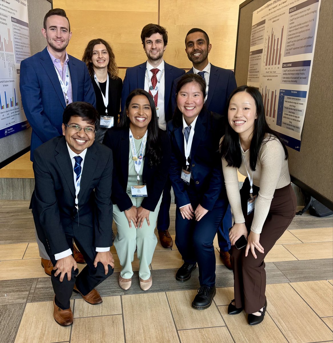 A quick photo pause for some of our Penn State Health Urology residents, medical students, and fellow actively engaging in all that the MAAUA conference has to offer.