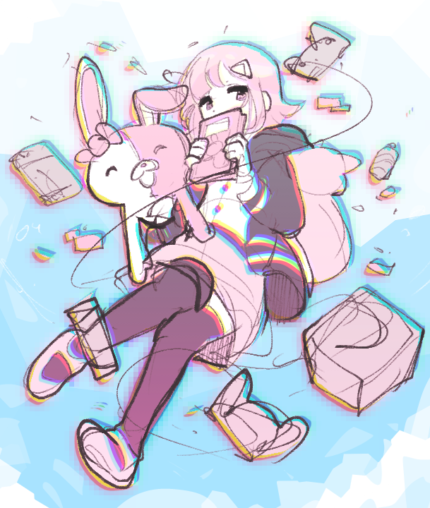 #ダンガンロンパ  #danganronpa 
🩷🐰🎮