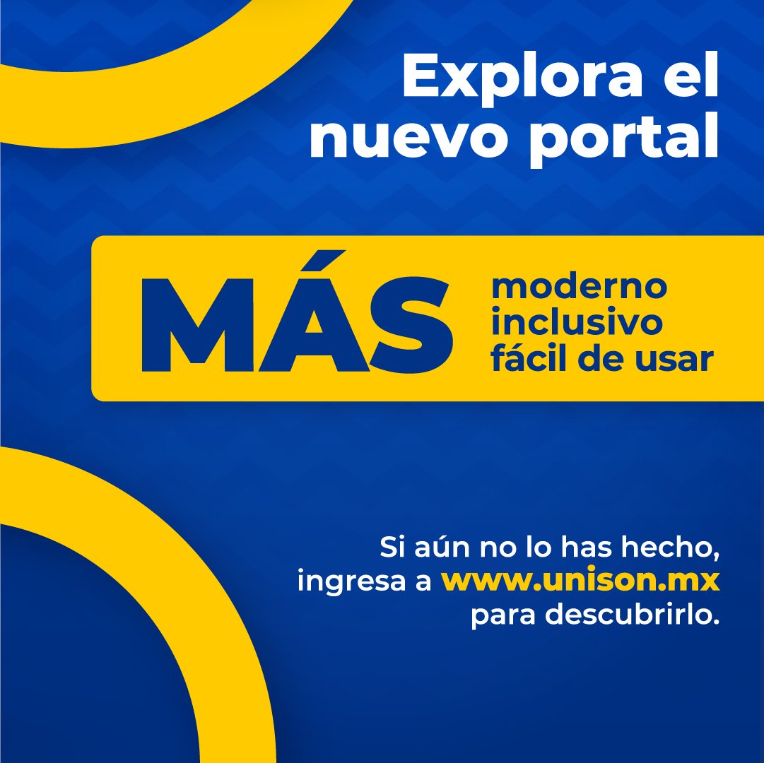 ¿Ya conoces los nuevos ajustes de accesibilidad que ofrece el portal unison.mx?
Ingresa y descúbrelos: unison.mx/nota/?idnoti=3…