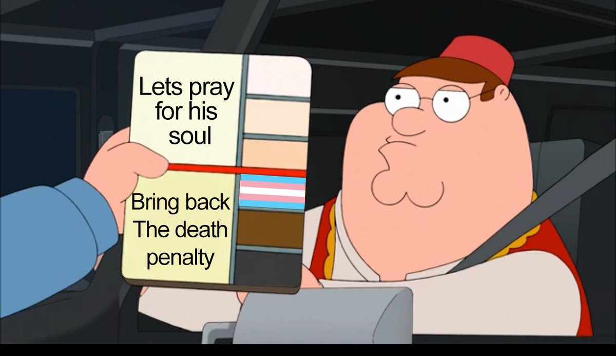The right wingers stance after learning the shooter was a cisgender white man