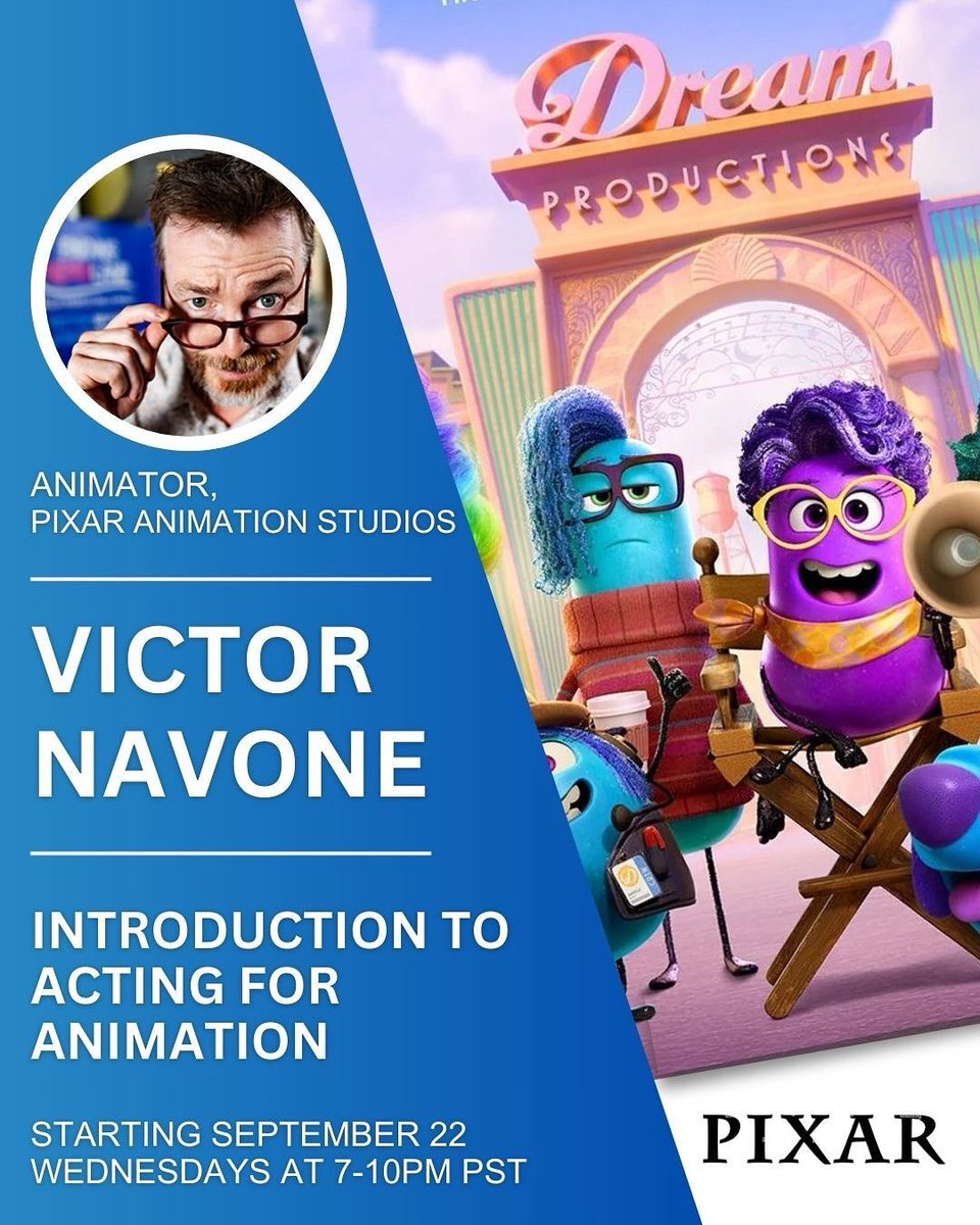 animationcollab's tweet image. 🎬 Fall 2025 — Intro to Acting for Animation! Learn facial mechanics, expressive eyes, brows & mouth, and build your acting chops for unforgettable shots. Perfect prep for Advanced Acting next semester. 🎟️ Spots limited—enroll now! animationcollaborative.com/events/anim05q…
