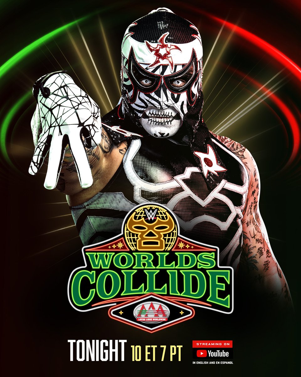 .<a href="/PENTAELZEROM/">PENTA EL ZERO M</a> will make a special appearance TONIGHT at #WorldsCollide! 

⏰ 10ET/7PT 
▶️ youtube.com/watch?v=hlEh2j…