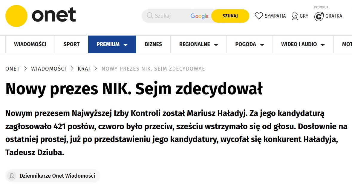 No to Banaś nie będzie już niepokoił gangusów z ZGP ZJEP. 
Dobra robota, K15X.