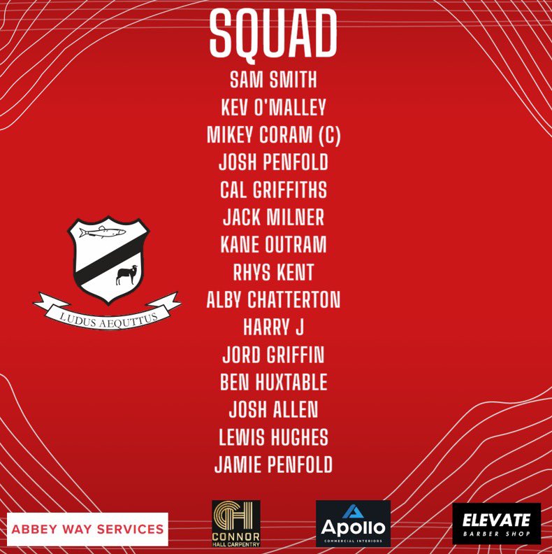 The reserves look to build on last week’s resounding victory as they make the journey to Tewkesbury to take on <a href="/BredonAFC/">BredonAFC</a> Reserves. 🔴⚫️

Hala Bibury 🐟