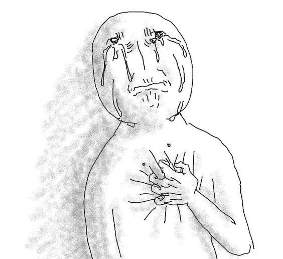 's tweet image. this tweet has gained almost 10M+ views in the last 24 hours, it&apos;s a guy who heard about a sad story and instantly had a heartbreak.  

new VIRAL meme template in the trenches? Heartbreak Guy

source: x.com/TABYTCHI/statu…

$HEARTBREAK

(relaunch because old one was griefed by…