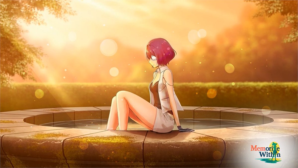 🎨 CG Update – Memories Within: BNB 🎨
🌸 Elodie taking a quiet moment at the fountain
🌊 Eve enjoying a drink by the beach
Bringing more life to Krismas Island, one scene at a time💕

Discord: discord.gg/xeA66PykSZ

#IndieGame #VisualNovel #GameDev #AnimeArt #IndieDev #Anime