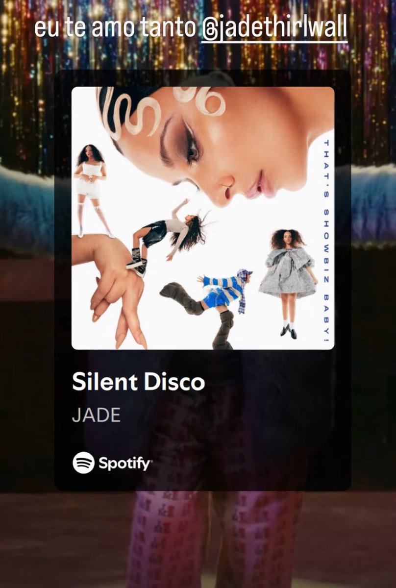 erickitosjr's tweet photo. Eu amo essa mulher - Silent Disco é um hino  #ThatsShowbizBaby https://t.co/c2QGupoy0u