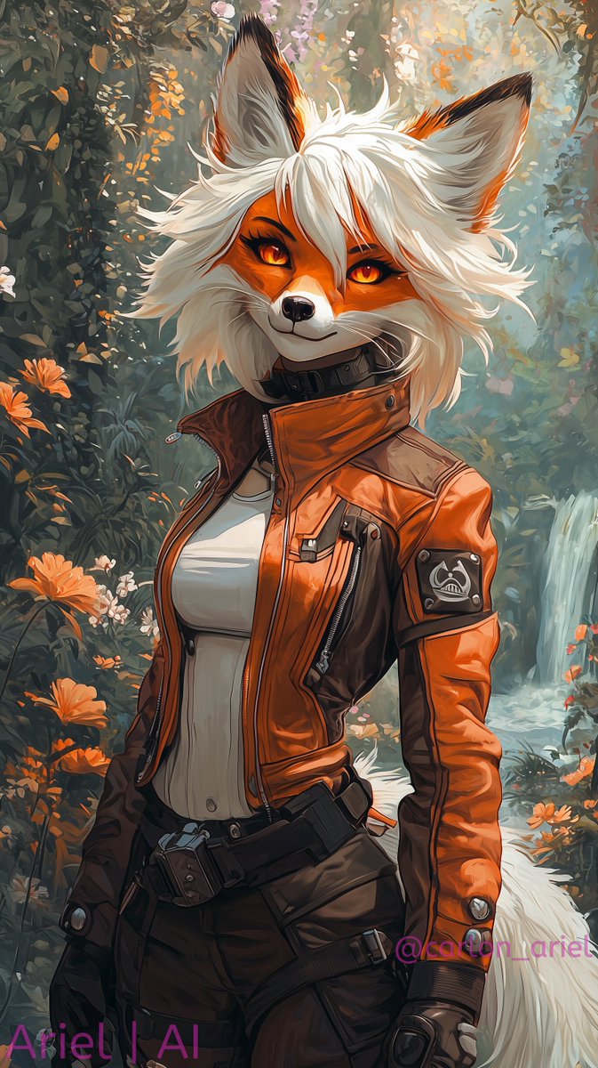 QT Foxy Friday!🦊🪷
QT フォクシーフライデー！🤍🧡
#AIart #midjourney #ArielAI #FoxyFriday