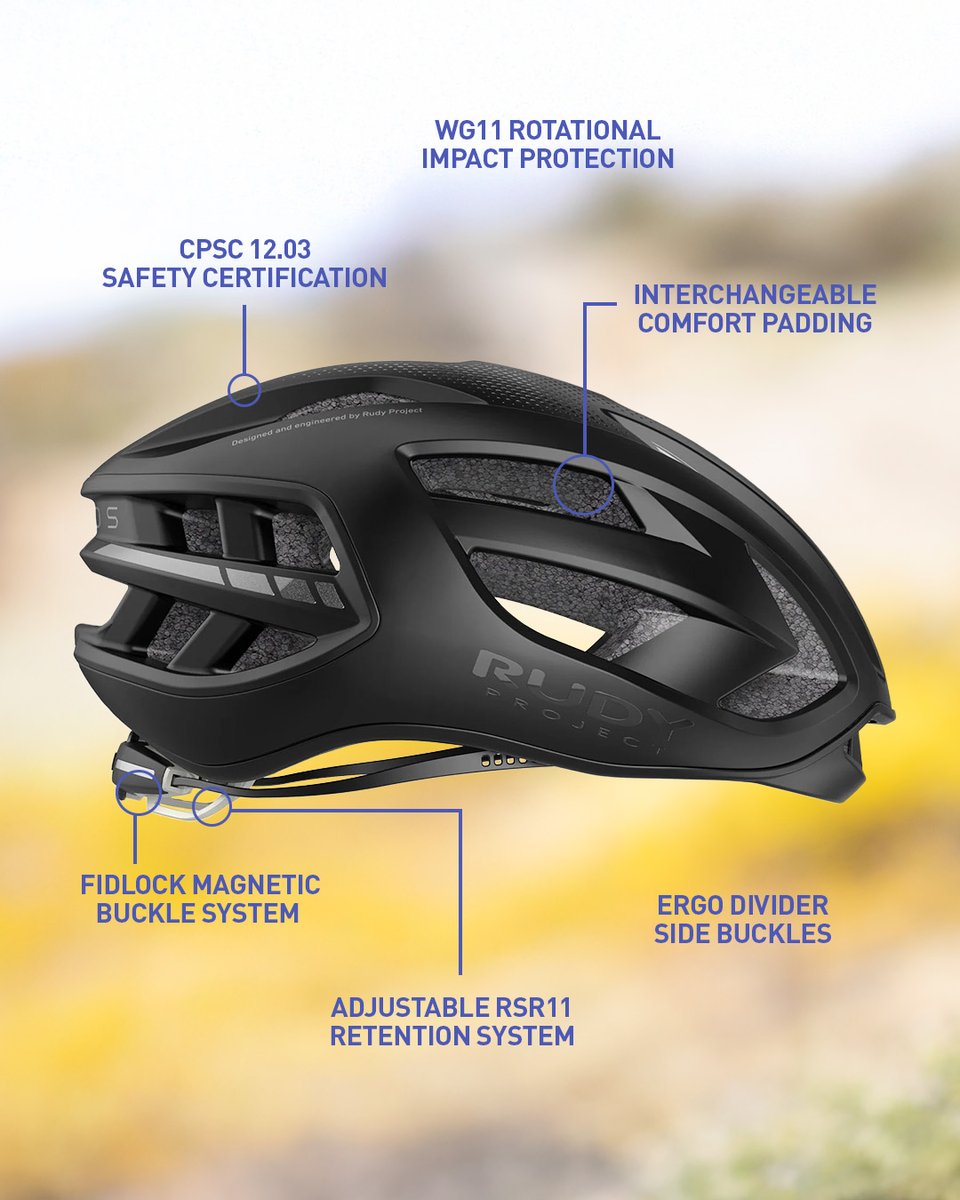 RudyProjectNA's tweet image. Made for endurance cyclists pursuing speed &amp;amp; putting in the long miles, the EGOS delivers Rudy’s most advanced protection, ventilation, and fit. Built for race pace, designed to keep you cool from start to finish. Stay ready. Ride with Rudy. 🔥