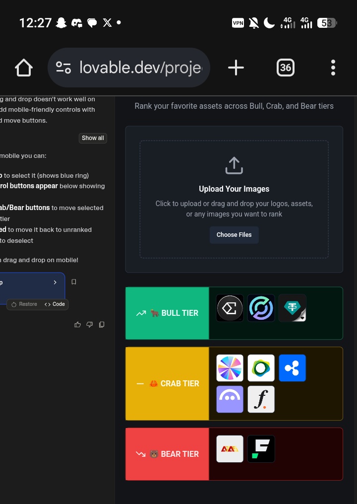I think I have a slightly different rank Warhol I do agree with most of your rankings 

Wagwan guys I'll be ranking stablecoins we know of into Bull, Crab and Bear tiers... This is going to be a long tweet..more of a thread so stay tuned you might learn something 

Bull tier :
On