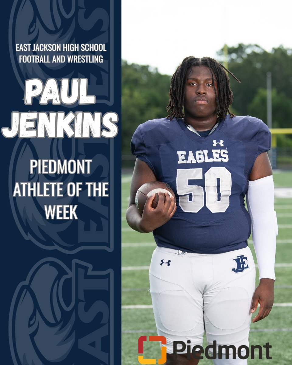 Congratulations to Paul Jenkins, Piedmont Athlete of the Week!

GO EAGLES! #BluePride