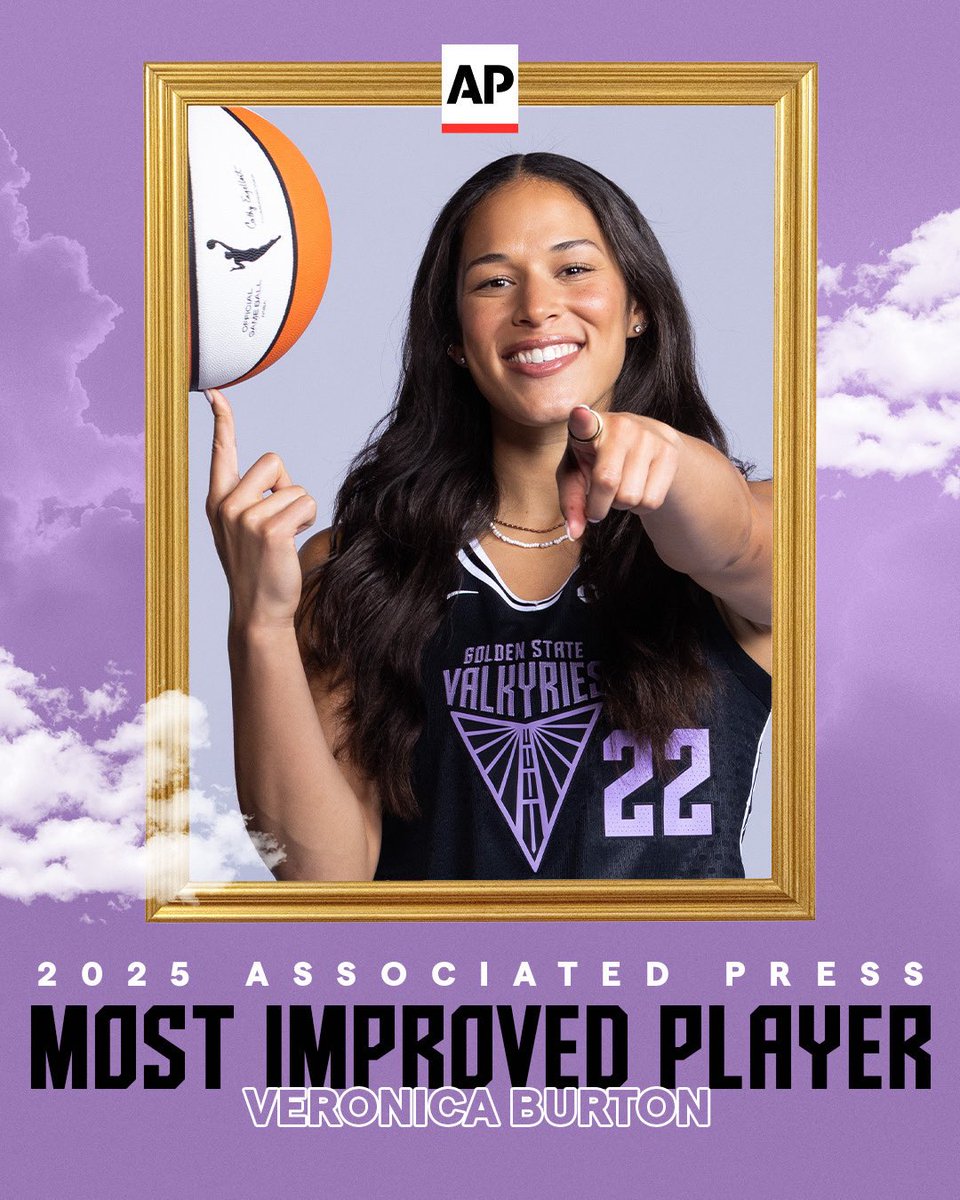 The leap was undeniable. From game-changer to award-winner — <a href="/Veronicaab22/">Veronica Burton</a> is the Associated Press Most Improved Player of the Year.