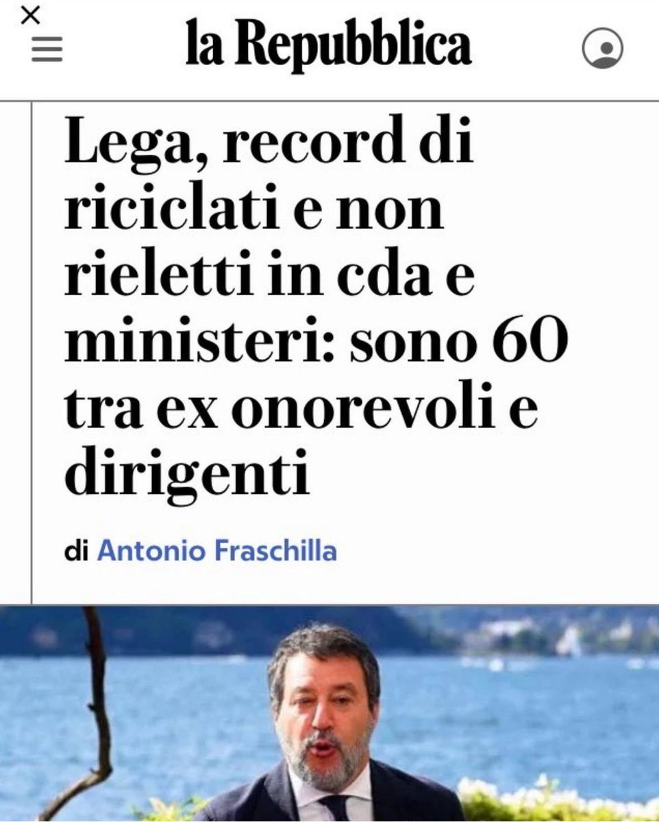 Dissero Roma ladrona e poi parti il saccheggio. La Lega di Salvini come gli Ostrogoti. Alla faccia del nord produttivo.