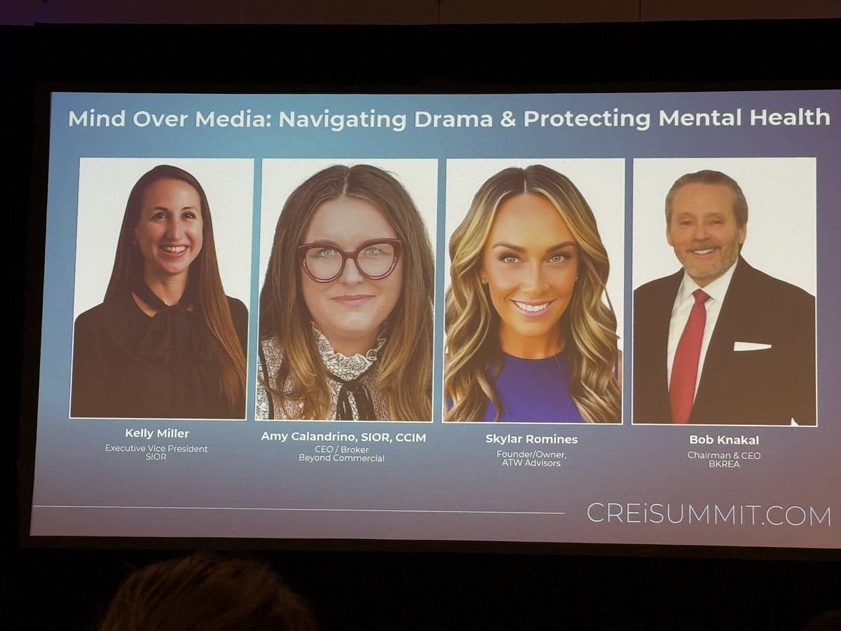 “Think about your information diet.. I don’t think as humans we were meant to take in this much negative information all the time.”

Wise words from <a href="/skylarromines/">Skylar Romines</a> 

I am pretty drama free &amp; didn’t think I’d get much out of this.

Was wrong, great session.

Nicely done <a href="/BobKnakal/">Bob Knakal | NYC Investment Sales</a>