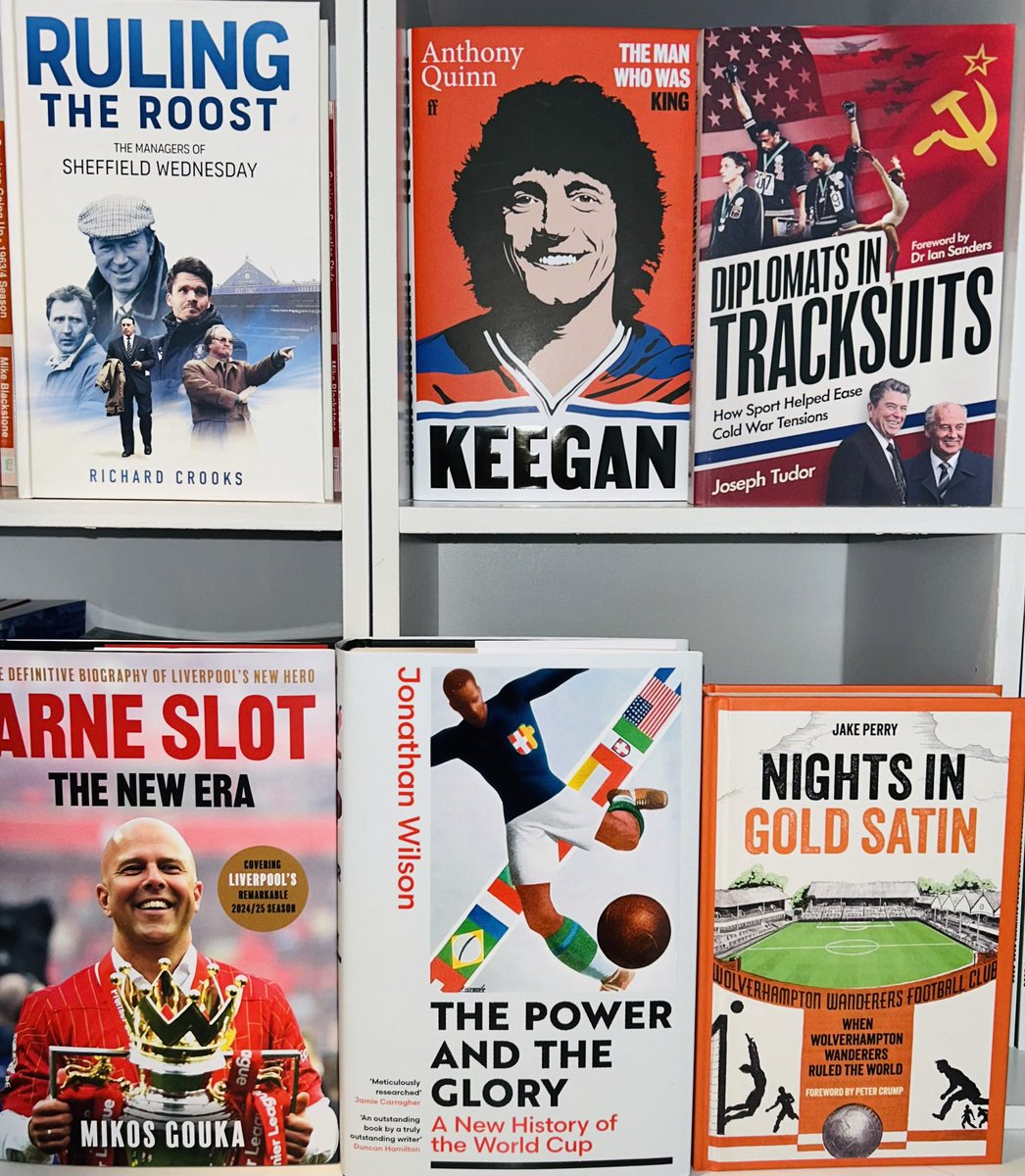 *OUT NOW*
NEW arrivals!⚽️📚👇
soccer-books.co.uk/collections/ne…
<a href="/PitchPublishing/">Pitch Publishing 📚 Sports Books</a> <a href="/SevenDialsBooks/">SevenDials</a> <a href="/FaberBooks/">Faber Books</a> <a href="/AbacusBooks/">Abacus Books</a> <a href="/richardrccrooks/">Richard Crooks</a> <a href="/MikosGouka/">Mikos Gouka</a> <a href="/jonawils/">Jonathan Wilson</a> <a href="/jakeperry1877/">Jake Perry</a> #EFL #PremierLeague #wwfc #LFC #swfc #England #nufc #FIFAWorldCup