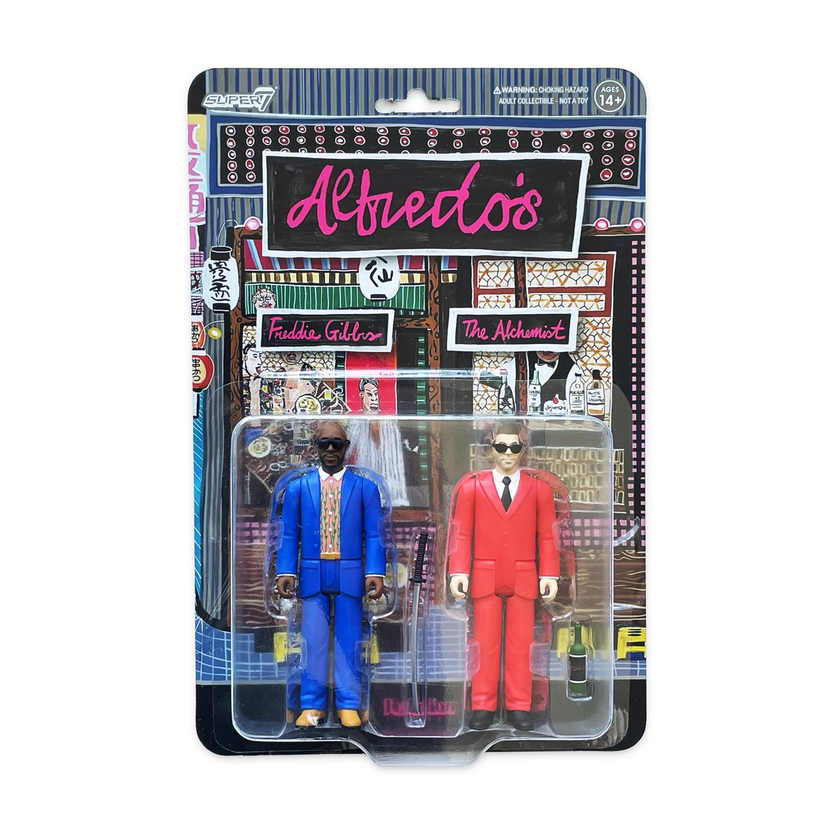 FreddieGibbs's tweet photo. ALFREDO 2 ACTION FIGURES 

In Collaboration w/ Super7 Toys

Now available at https://t.co/kASB73Bpvd https://t.co/LuCkY7SMul