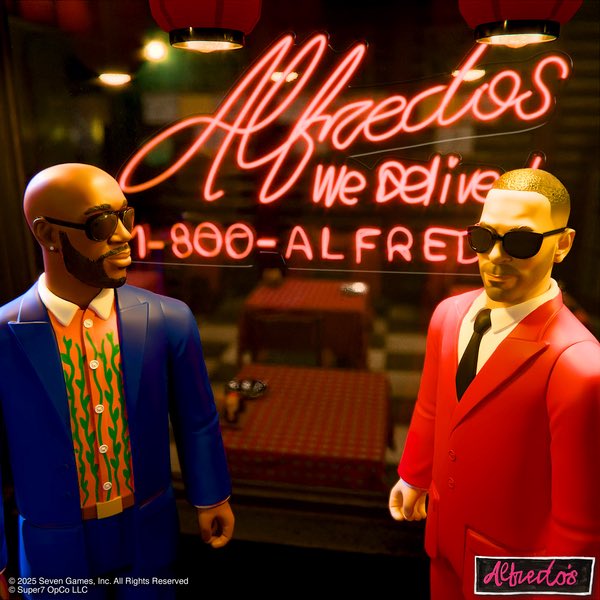 FreddieGibbs's tweet photo. ALFREDO 2 ACTION FIGURES 

In Collaboration w/ Super7 Toys

Now available at https://t.co/kASB73Bpvd https://t.co/LuCkY7SMul