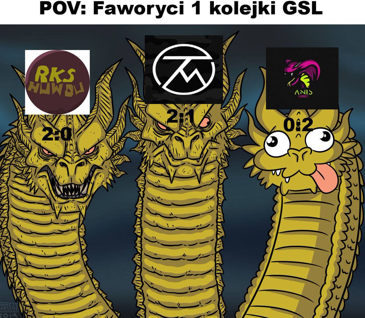 ??? (@rkshuwdulol) on Twitter photo Podsumowanie 1 kolejki <a href="/GS_tournaments/">Gladiators Showdown League</a>
my sztywniutko grypsujemy razem z <a href="/TeamMeteora/">Team Meteora</a> a <a href="/AnisEsports/">Anis Esports</a> przejebali 0:2 na <a href="/CSOesport/">CSO eSports</a> XDD beka Podsumowanie 1 kolejki <a href="/GS_tournaments/">Gladiators Showdown League</a>
my sztywniutko grypsujemy razem z <a href="/TeamMeteora/">Team Meteora</a> a <a href="/AnisEsports/">Anis Esports</a> przejebali 0:2 na <a href="/CSOesport/">CSO eSports</a> XDD beka