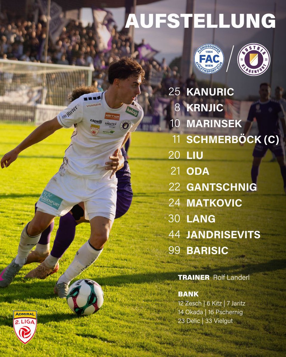austria_sk's tweet photo. Unsere Startelf
#skafac https://t.co/grpmgni3pd