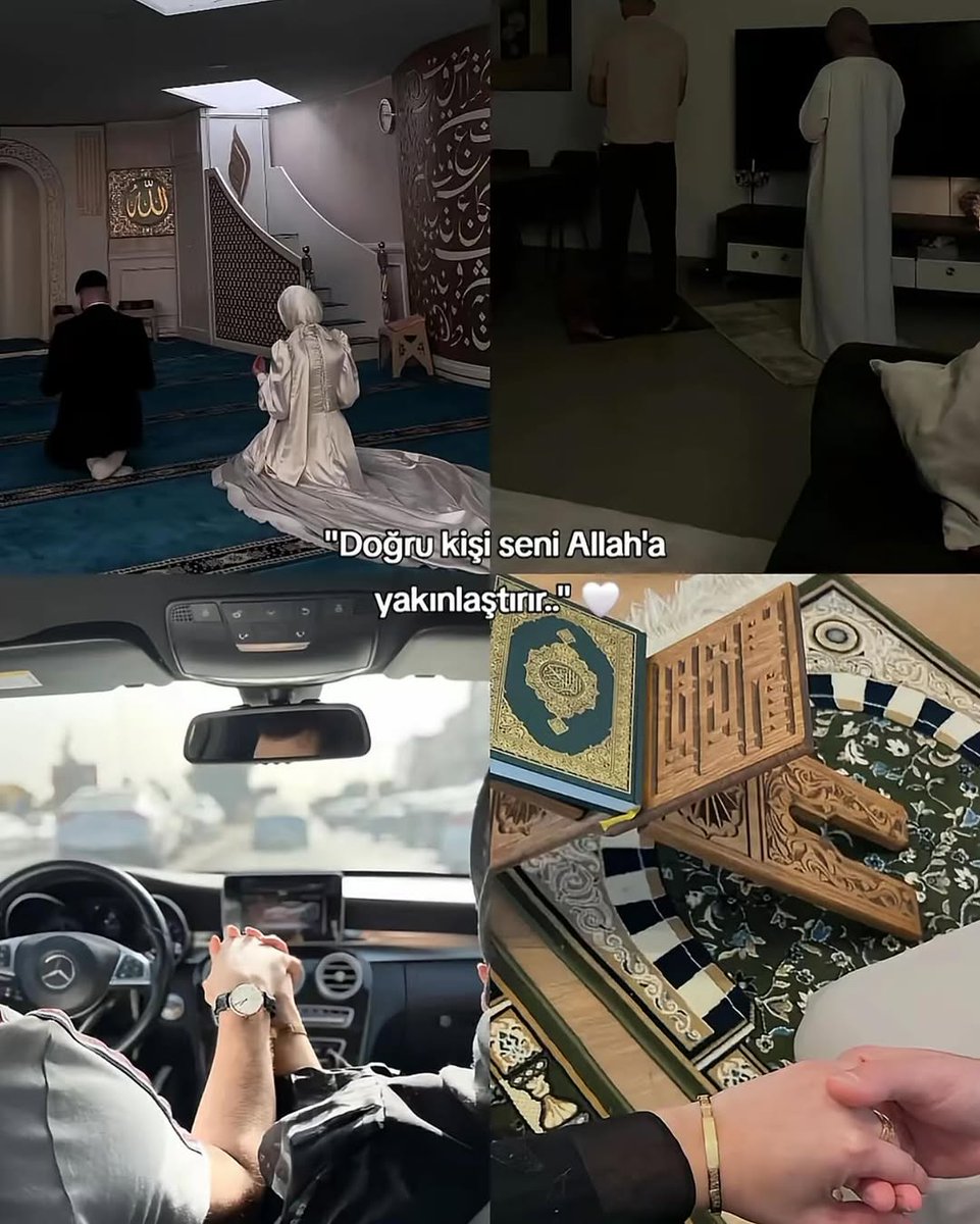 "Doğru kişi seni Allah'a yakınlaştırır.."