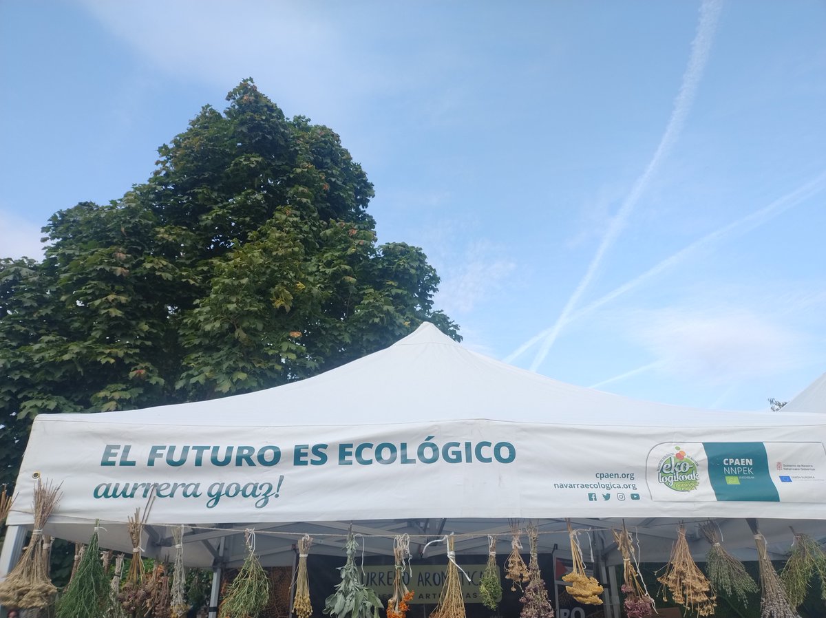 Gaur Nafarroako X. Feria Ekologikoan egon naiz Noaineko Zentzumenen Parkean.

Etorkizuna ekologikoa delako!

Eta noski yogurrak, pikuak eta tomateak erosi ditut jijiji

<a href="/navarraeco/">Navarra Ecológica - Nafarroa Ekologikoa</a>