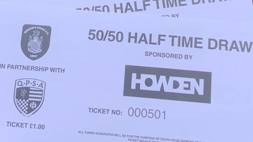 queensparkfc's tweet photo. The Queen's Park FC share of the @howdenlocaluk  50-50 draw at this afternoon's match with @Morton_FC will be donated to the JustGiving page set up by Dougie Imrie and his partner Lauren, in memory of their baby daughter, Remi.

Sellers can be spotted around east stand of The city Stadium in specially branded Howden 50-50 Hoodies.

Tickets cost £1 and are on sale until the start of the second half. The winner will be announced on the 67th minute.

More details on the family's fundraising: https://t.co/8j4aH3dTf2