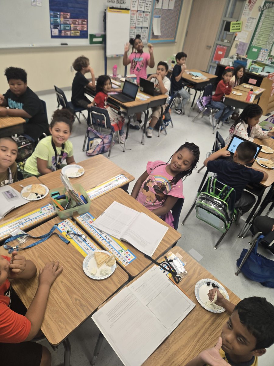 GowerRegan's tweet image. Opa!! My students got to experience another faccet to greek life today...FOOD! As they wrote detailing the lives of Spartans and Athenians they stacked on pita, tzatziki, hummus, feta cheese and olives! #AmplifyTexas #knowledge #AncientGreekCivilizations