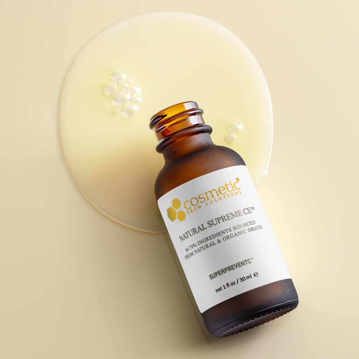 CSS_ScienceLab's tweet image. Glow goals? ✨ 

Natural Supreme CE

Vitamin C + Vitamin E + 84.79% organic botanicals = brighter, smoother, hydrated skin!

#CosmeticSkinSolutions #CSS