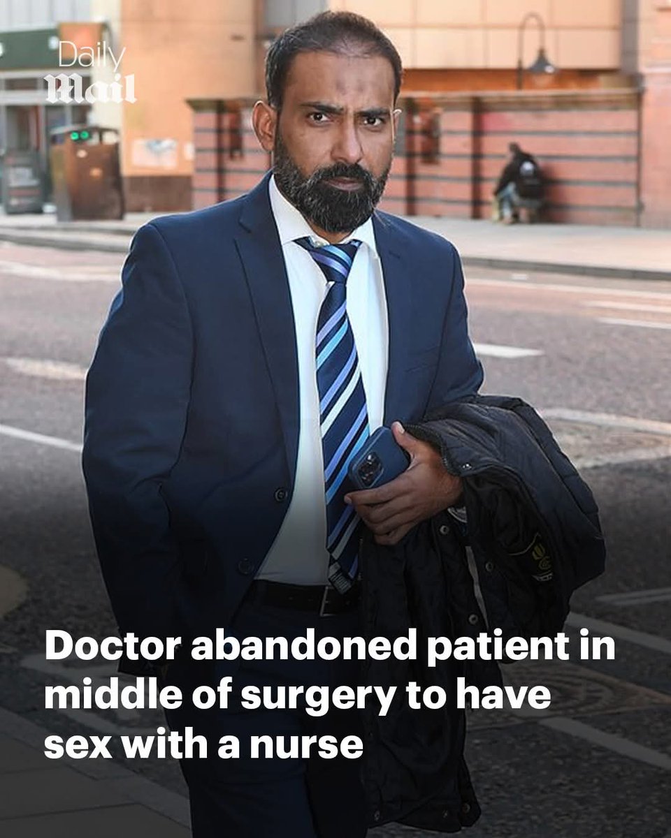 A Pakistani Dr. Suhail Anjum has left a patient on an operating table in the middle of surgery to have sex with a nurse in a hospital at Manchester .
#PAKvOMA