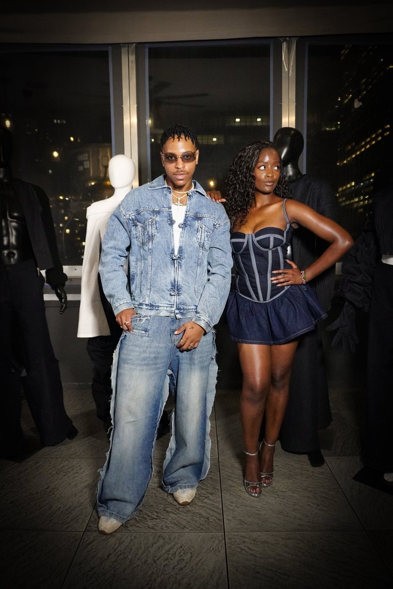 archivesofwill's tweet image. NYFW Day 1 Yesterday 🤍📸 Elevated Denim Chic Mixer 🥂