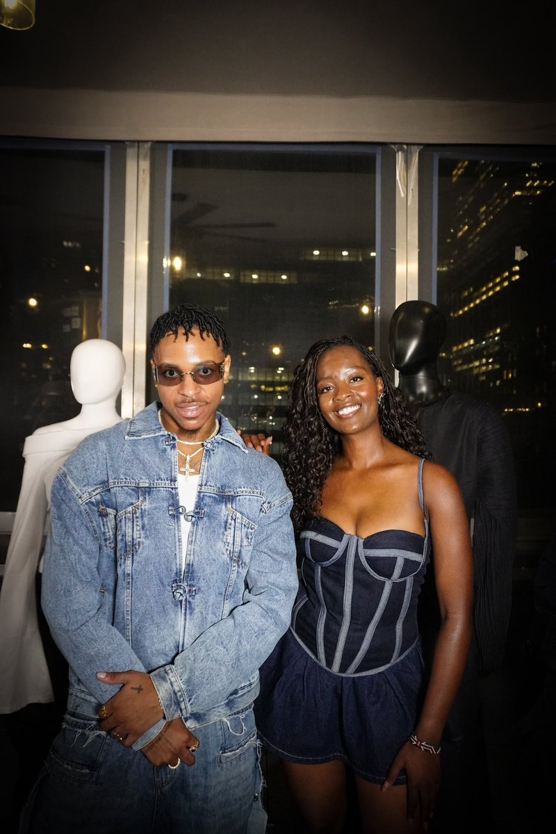 archivesofwill's tweet image. NYFW Day 1 Yesterday 🤍📸 Elevated Denim Chic Mixer 🥂