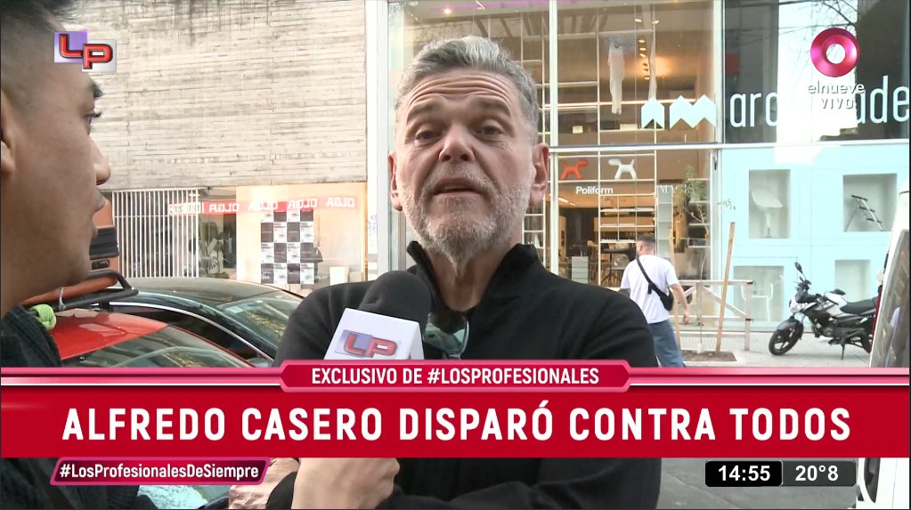 #LosProfesionalesDeSiempre | En exclusiva: Alfredo Casero habló con Los Profesionales.

 #Sumate
📺elnueve.com.ar