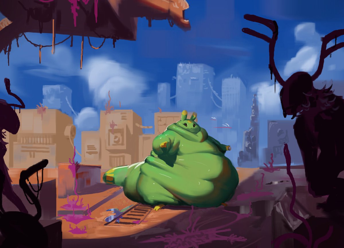 Drawing from a friend's magma. :&gt;