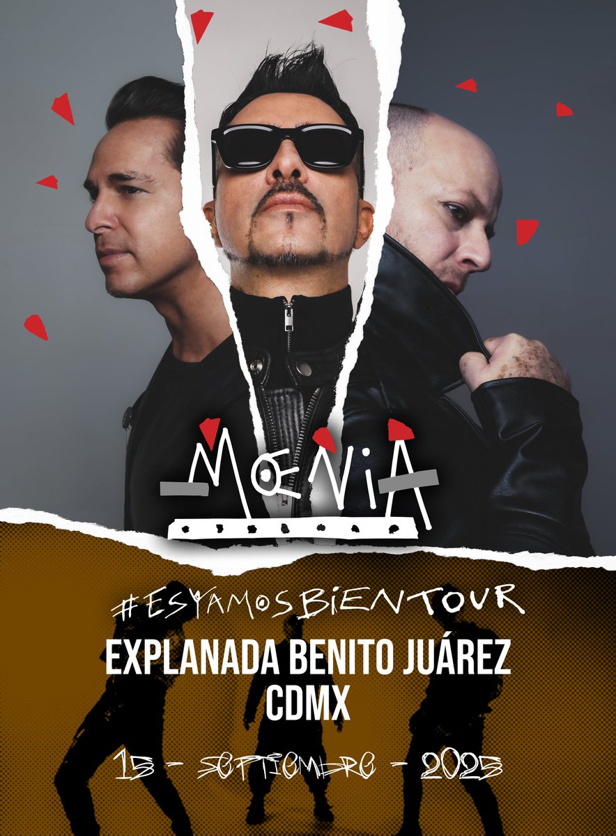 CDMX. No hay pretextos. Ahí nos vemos. 🇲🇽⚡
#EstamosBienTour