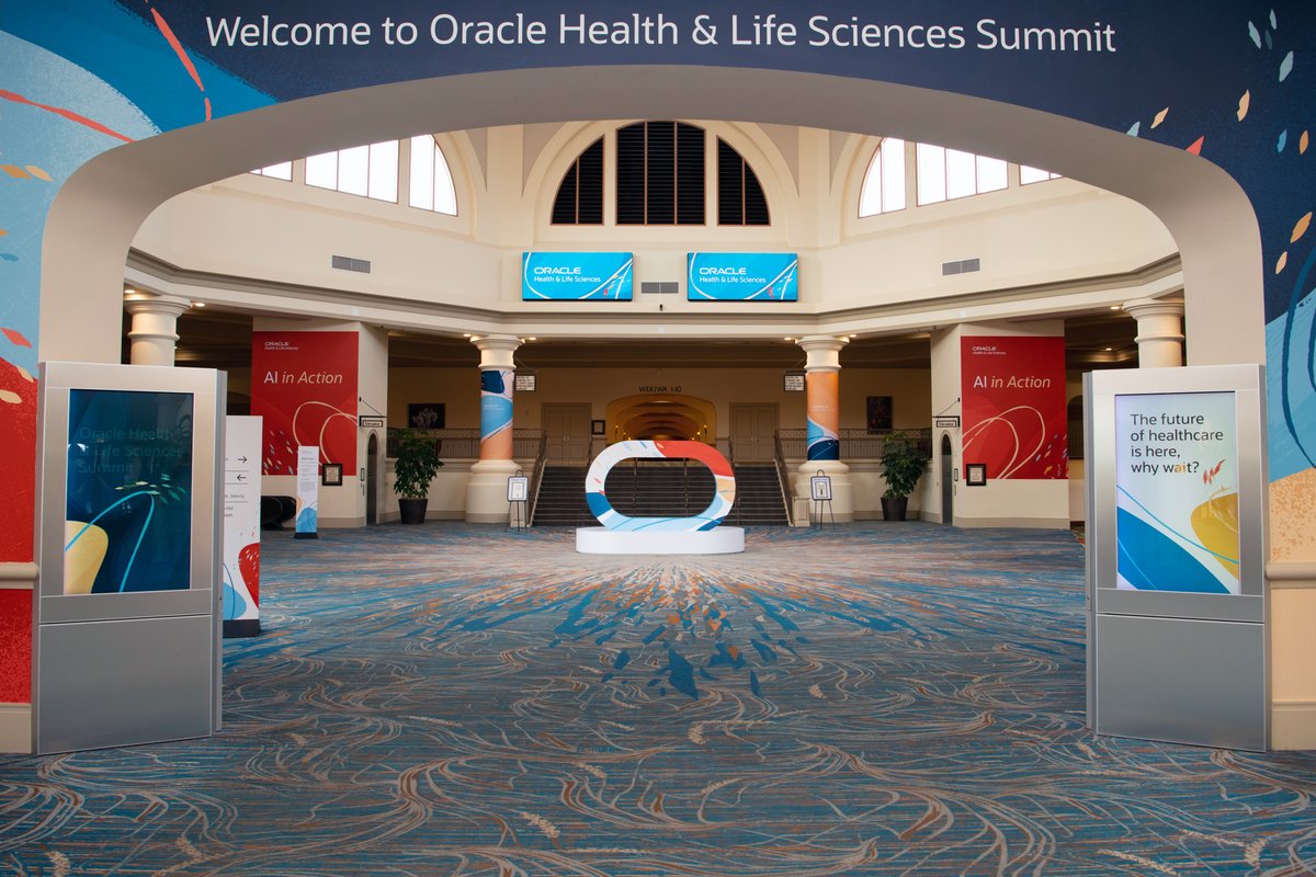 OracleHealth's tweet image. Thanks to the customers, partners, and team members who joined us in Orlando this week for the Oracle Health and Life Sciences Summit! 

Click here to revisit our #OHLSSummit keynotes: social.ora.cl/60004DGGO