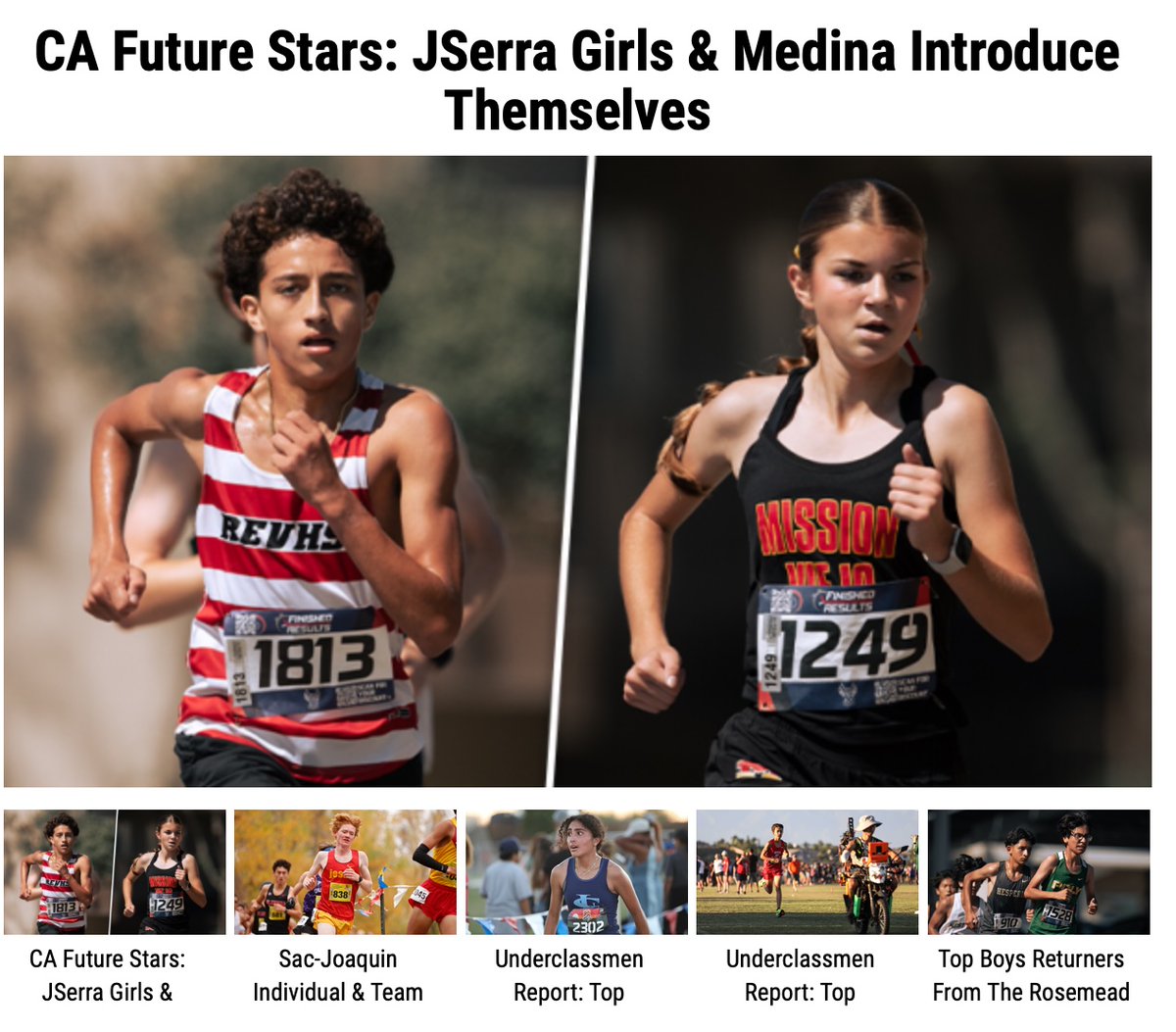 Thanks to <a href="/MileSplitWest/">MileSplit West</a> for putting Quinn on the front page of their website!  ca.milesplit.com