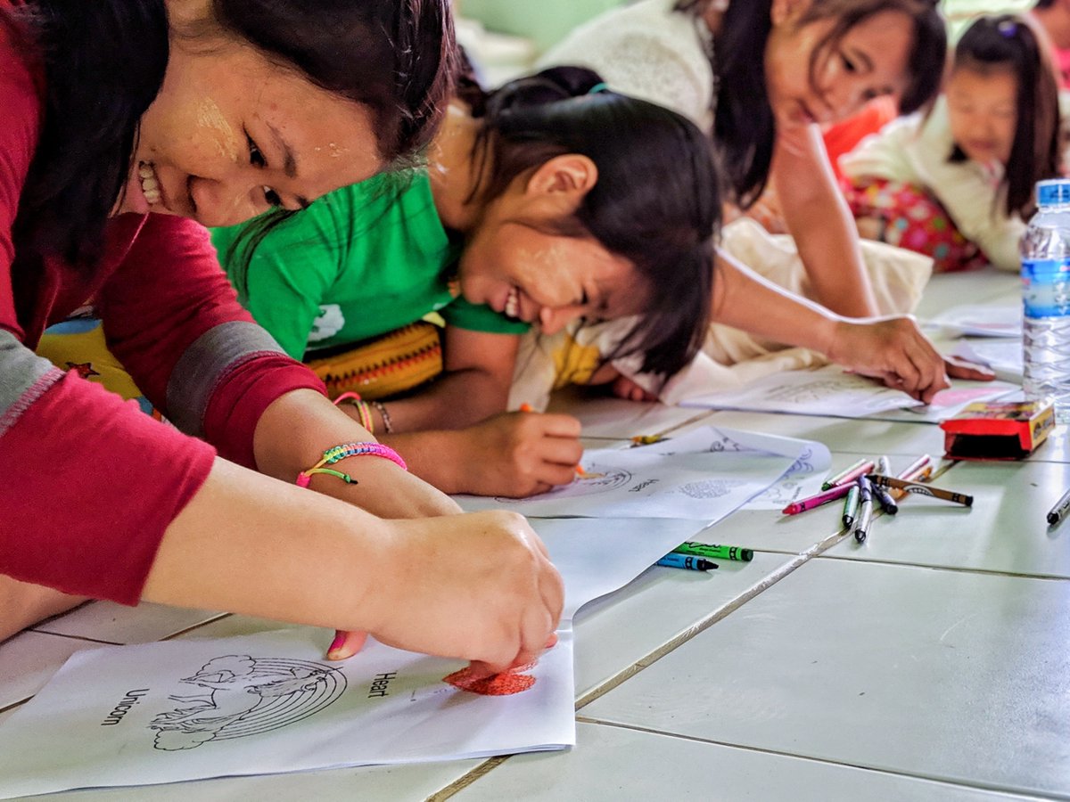 remembernhu's tweet image. Happy to be learning in school, thanks to you. 💜 Learn more about our work: RememberNhu.org

#Prevention #EndChildTrafficking #RememberNhu