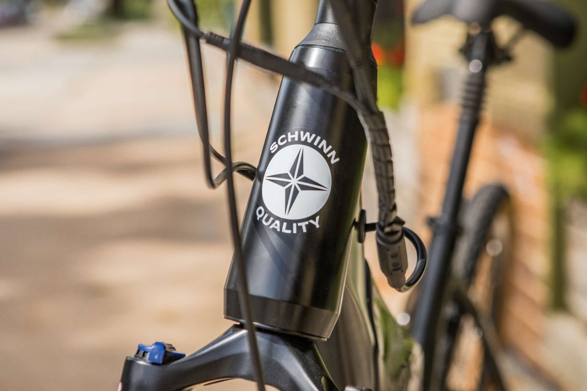 Get more adventure out of every ride with the Schwinn Parkwood hybrid electric bike. Great for riding around town or through the park, you can do it all without worrying about long distances or steep hills. Learn more at schwinnbikes.com/products/parkw…
 #SchwinnBikes #ElectricBike